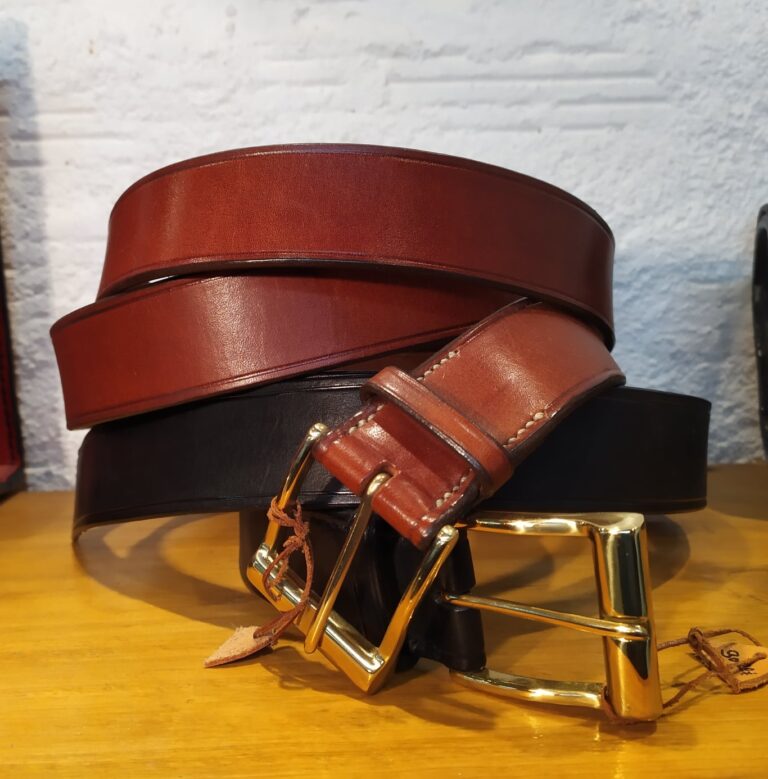 ceinture en cuir sur mesure